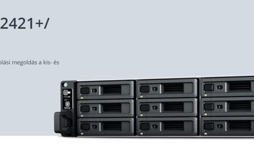 A SYNOLOGY BEMUTATTA AZ ÚJ, 12-LEMEZES RACKSTATION RS2421+ ÉS RS2421RP+ KÉSZÜLÉKEKET