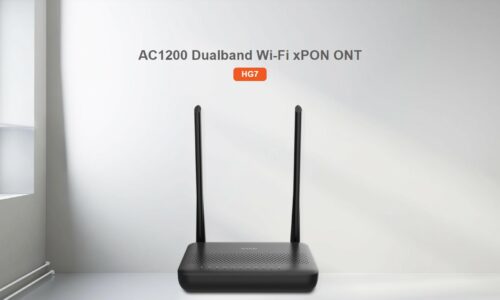 A TENDA BEMUTATTA A HG7 XPON WIFI ONT KÉSZÜLÉKET