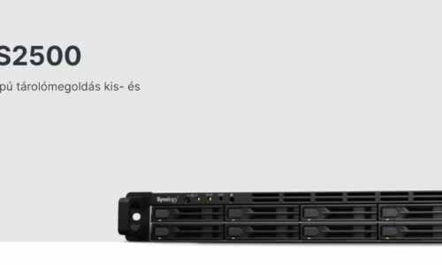 A SYNOLOGY BEMUTATTA A KÖLTSÉGHATÉKONY FLASHSTATION FS2500 NAS RENDSZERÉT, VALAMINT A LEGÚJABB SSD-IT