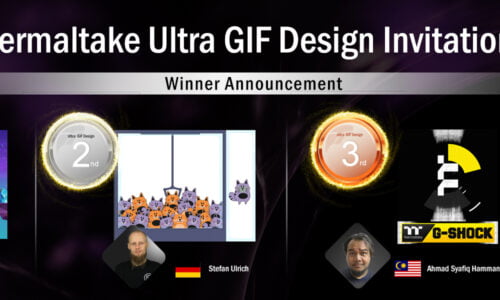 A THERMALTAKE BEJELENTETTE A 2021-ES THERMALTAKE ULTRA GIF DESIGN INVITATIONAL 1. ÉVADÁNAK NYERTESEIT