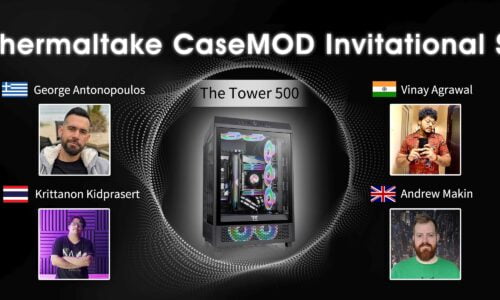 A 2022-ES THERMALTAKE CASEMOD INVITATIONAL 1. ÉVADA NYOLC NEMZETKÖZI CSÚCSMODDERT HÍV ÖSSZE A TOWER 500 KÖZEPES TORONYHÁZ ÚJRA ALKOTÁSÁHOZ