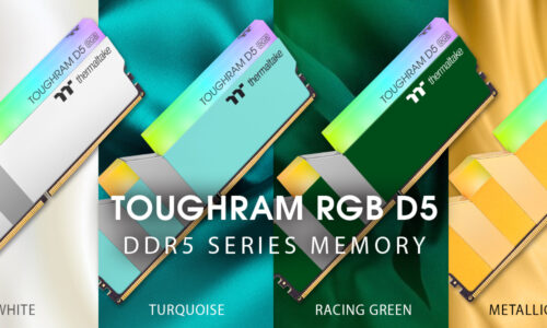 A THERMALTAKE BEJELENTETTE ÚJ TOUGHRAM RGB D5 DDR5-MEMÓRIÁJÁT 6 KÜLÖNBÖZŐ SZÍNVÁLTOZATBAN