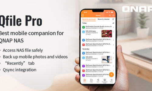 A QNAP KIADJA A QFILE PRO MOBILALKALMAZÁST, A TOVÁBBFEJLESZTETT MOBILOS BIZTONSÁGI MENTÉSI MEGOLDÁST