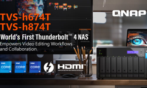 A QNAP BEMUTATJA A TVS-H674T ÉS TVS-H874T NAS-OKAT THUNDERBOLT 4 TÁMOGATÁSSAL