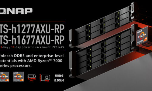 A QNAP BEMUTATJA A TS-HX77AXU-RP SOROZATÚ VÁLLALATI ZFS NAS-T FORRADALMI AMD RYZEN™ 7000 SZÉRIÁS PROCESSZOROKKAL