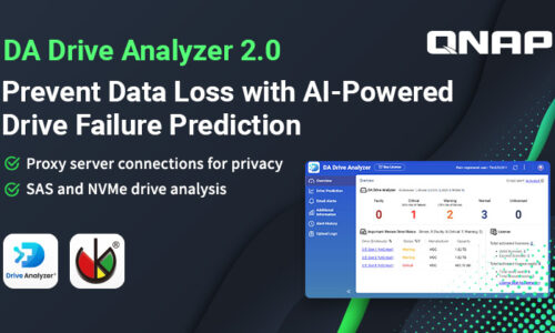 A QNAP BEMUTATJA AZ AI-ALAPÚ DA DRIVE ANALYZER 2.0-T, AMELY 24 ÓRÁN BELÜL MEGJÓSOLJA A NAS-LEMEZ MEGHIBÁSODÁSÁT ÉS NÖVELI A VÁLLALATI ADATVÉDELMET