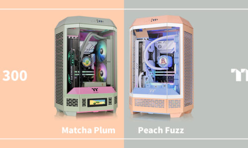 A THERMALTAKE BEMUTATJA A THE TOWER 300 SOROZATÚ GÉPHÁZAT ÚJ MATCHA PLUM ÉS PEACH FUZZ SZÍNEKBEN